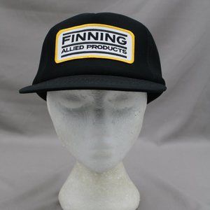 Vintage Patched Farmer Hat - Finning Allied Products - Adult Snapback